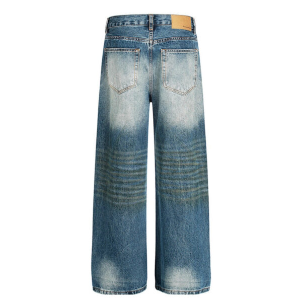 Ripped denim pants for men and women - Image 2